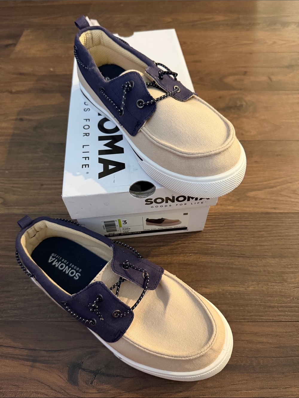 NWT Sonoma Boat Shoes (Y3)